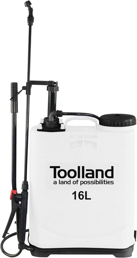 Multifunctionele Druksproeier met Telescopische Lans - Tuin- en Huishoudelijke Sproeier 16L