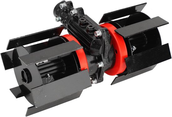 Multifunctionele Grondfrezen met 9 Tanden - Grastrimmer - Lichtmetalen Velgen - Gebruiksvriendelijk Ontwerp - Universele Grasmaaierhulpstukken (28 mm) - Tuinaccessoires - Tuinonderhoud van Merkloos	