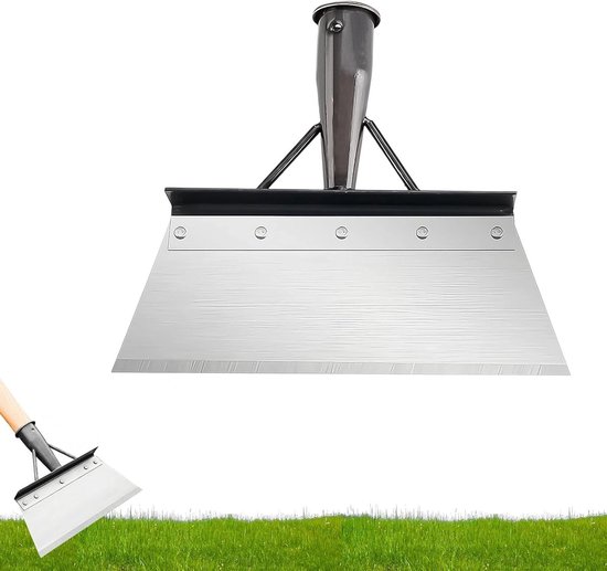 Multifunctionele Onkruidschraper 30 x 11 cm - Ideaal voor Onkruid, Mos en IJsverwijdering in Tuin en Buitenruimte van Merkloos	