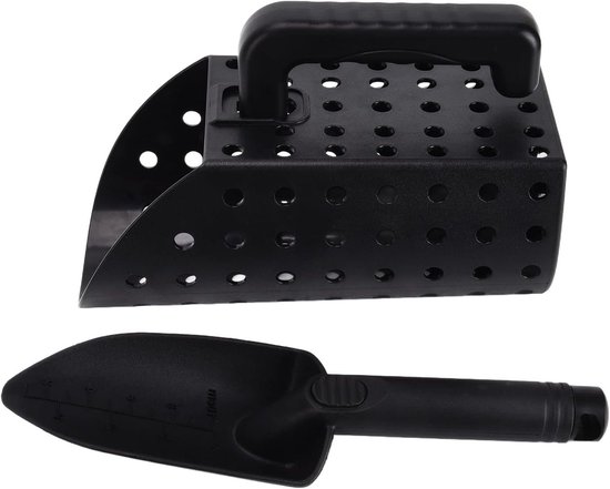 Multifunctionele Schep voor Strand, Geschikt voor Volwassenen en Kinderen, Ideaal voor Metalen Detectie en Buitenactiviteiten van Merkloos	