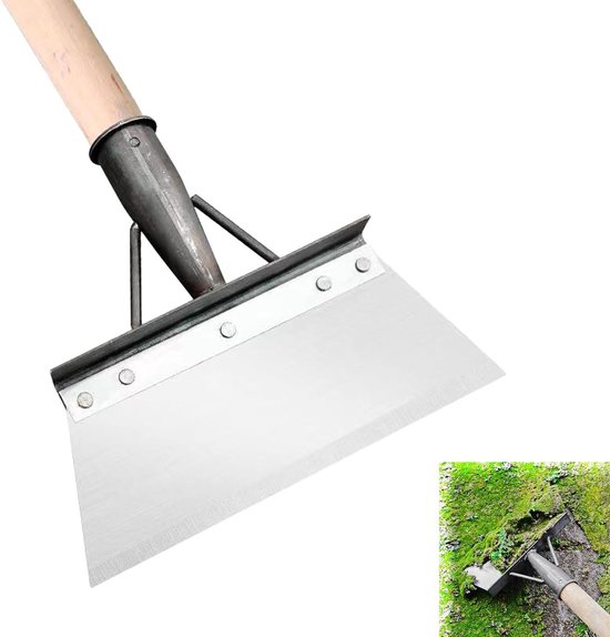 Multifunctionele Schoonmaaklepel, Tuingereedschap voor Onkruid, Schraper en Schaar voor Buitengebruik, Ideaal voor Tuinonderhoud en Schoonmaakwerkzaamheden