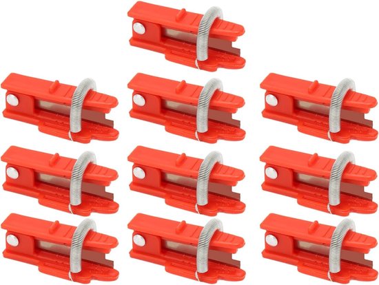Multifunctionele Tuinmes Set van 10 Stukken voor Fruit Plukken, Bladeren Verwijderen en Tuinwerkzaamheden