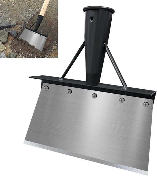 Multifunctionele Tuinschep en Schraper - Ideaal voor Onkruid Wieden en Scheppen van Merkloos	