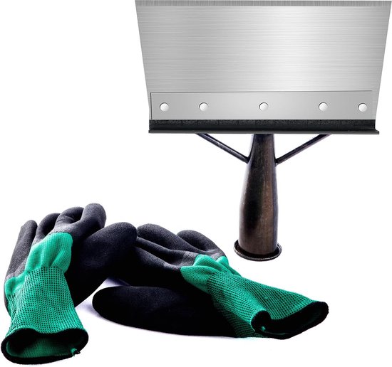 Multifunctionele tuinschep, tuingereedschap schep, onkruidreinigingsschep, outdoor tuinreinigingsschep, multifunctionele schep, outdoor tuinschep, wieden (20 cm) van Merkloos	