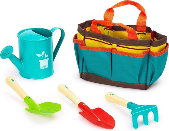 My Little Garden Tools - Mini Tuinset voor Kinderen met Schep en Hark van Little Dutch