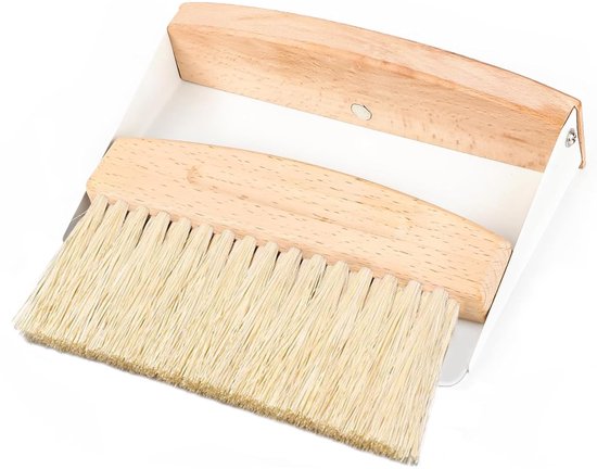 My Ninki ® Compacte Handveger en Stofpan Set voor Efficiënt Reinigingsgemak in Huis en Keuken van My Ninki