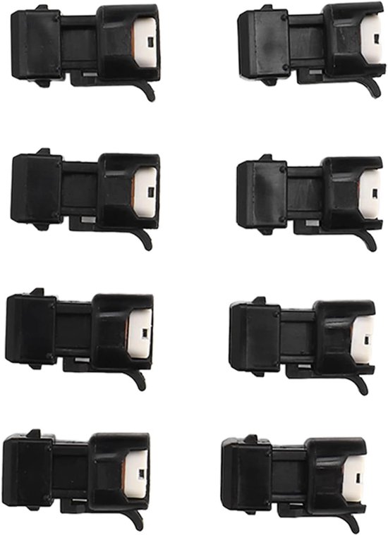 Naar Ev6 Adapter - Ev1 Naar Ev14 - Ev6 Naar Ev1 Adapter - Brandstofsysteem 8 Stuks Injector Adapters Kit - Fit Voor Ls1 Ev1 Naar Ev6 van Waverspeed