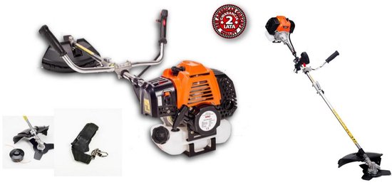 NAC BP520-27-T - Benzine Bosmaaier - 51,7 cc (2,7 PK) - Inclusief draadkop & snijschijf - Deelbare as