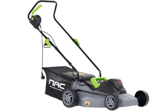 NAC LE15-37-PB-S Serie - Elektrische Grasmaaier - 1500W - 37 cm - Ergonomische Handgreep