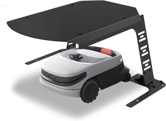 NAIZY Moerobot Tuin Garage Dak Metaal Carport Beschermhoezen Rasenrobot Rasenmaaier Bescherming tegen Regen, Hagel en UV-straling 77 x 94 x 36 cm van Merkloos	