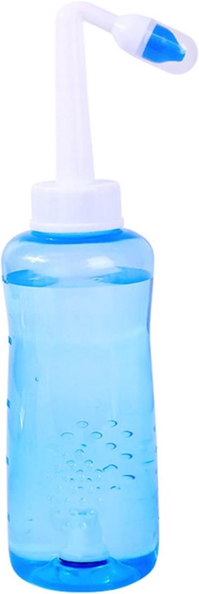 Nasal Rinse Kit - Nasal Rinse Cleaner - 300 ml Nasal Rinse Bottle - Food Safe Nasal Irrigation System voor Volwassenen en Kinderen van Merkloos	