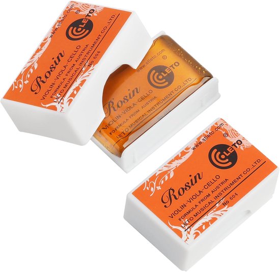Natuurlijke hars voor cello en viool - 2 stuks - hars voor professionele muzikanten - rosin voor viool van Merkloos	