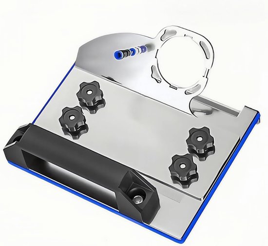 Nauwkeurige 45° tegelsnijder voor haakse slijper - 45 graden tegelsnijder - tegelgereedschap - accessoirehouder - standaard - tegelversteksnijder van Kekai