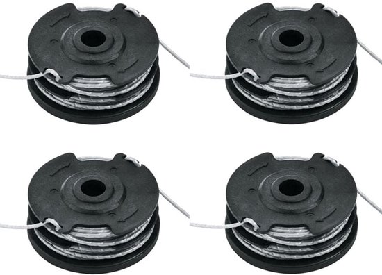 Navul spoel - geschikt voor Bosch F016800351 - Navul- en geïntegreerde draadspoel - 6 m lang - 1,65 mm draaddikte - voor trimmer van Merkloos	