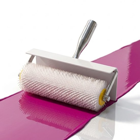 NBAP® Prikrol - Gazonbeluchter - Gras Beluchten - Gazon Beluchter -Wit van Merkloos	