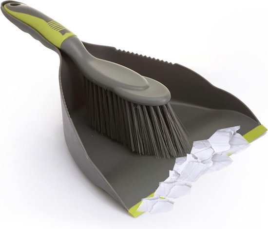 NC Broom and Dustpan Set, WideSmart Dustpan Dustpan Set, Desktop Cleaning Brush, Hand Brush and Dustpan for Cleaning, Office, Home, Living Room van NC