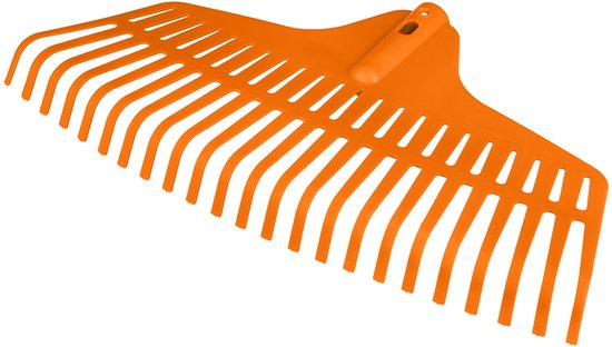 NEO TOOLS Serie - Kunststof Bladhark - Middelgroot - Oranje - 460mm van Merkloos	