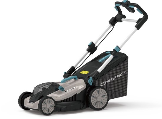 Neokraft - 40V Accu grasmaaier - 43cm maaibreedte - 5 Instelbare hoogtes - Incl 50L opvangbak - excl. accu & lader