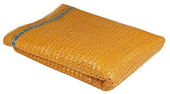Netzakken voor Aardappelen, Uien, Groenten en Haardhout - 10 Stuks, Oranje - 40 x 60 cm van Merkloos	