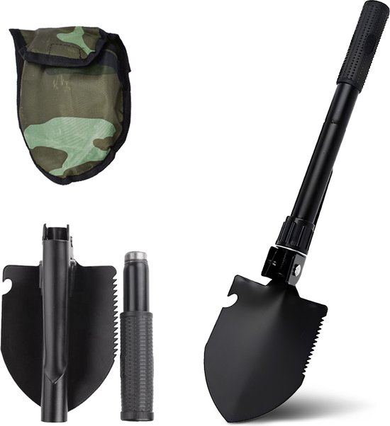 Nevya | Survival schep | Opvouwbare schep | Bijl & schep | Legerschep | Vouwschep