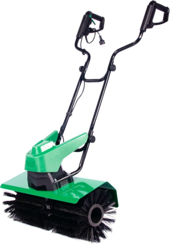 Niba® Elektrische Kunstgras Borstel - Krachtige Reiniging - Vezelherstel - Zwart/Groen