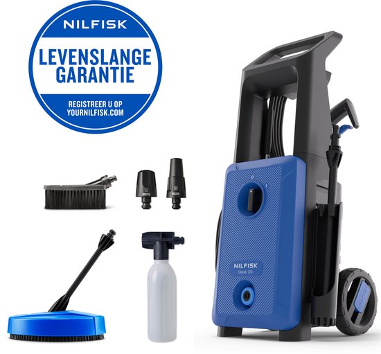 Nilfisk Classic 120 HOME -120bar - Patio Compact - Wasborstel van Nilfisk