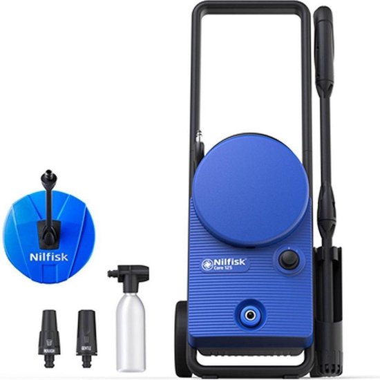 Nilfisk Core 125-5 PC Hogedrukreiniger - Terrasreiniger - 125 Bar - 5 M slang van Nilfisk
