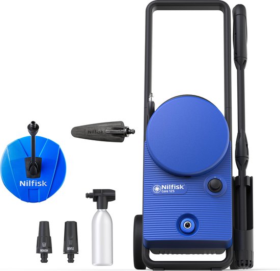 NILFISK CORE 125-5 PCA HOGEDRUKREINIGER 125 BAR TERRASREINIGER WASBORSTEL 5 JAAR GARANTIE van Nilfisk