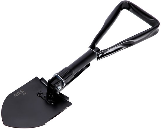 NILS CAMP NC1739 - Opvouwbare Multitool Saperka - Staal - Met Hoes van Merkloos	