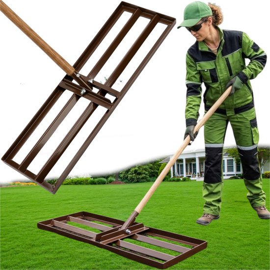 Nivelator 60x30cm voor Kunstgras en Zaaitrappen