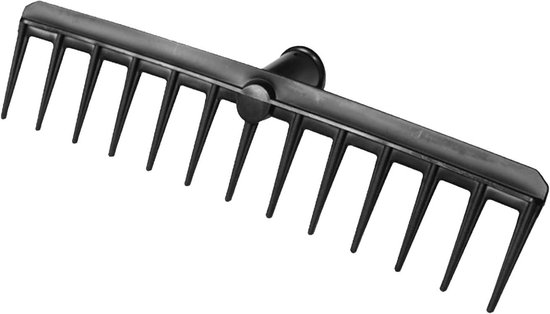 Nivelleerhark Gazon - Tuinhark Egaliseren - Terrein Onderhouden - Ergonomisch Ontwerp - 35 cm - Enkele enquête