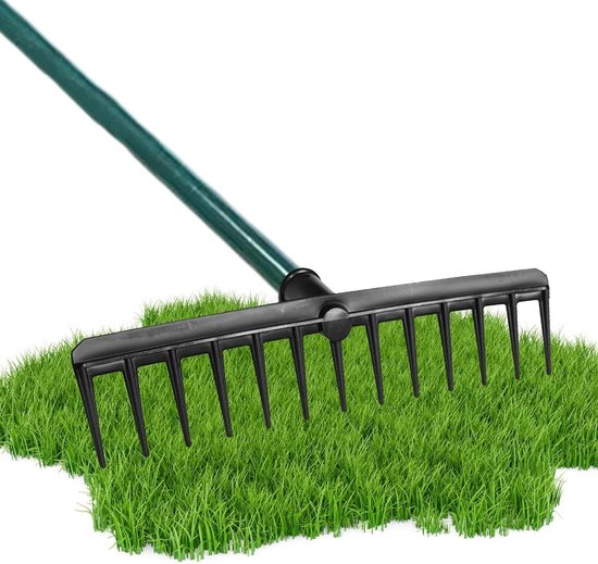Nivelleerhark Vloer - Egaliseerhark Tuin - Onderhoud Groene Ruimte - Plantbestendig Ontwerp - 8 cm breed - Enkele enquête