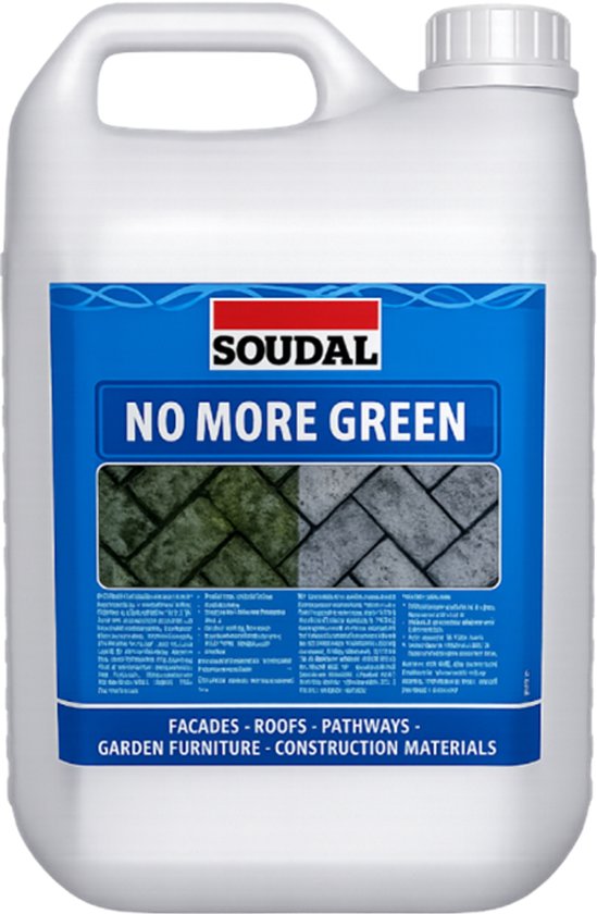 No More Green (Alg & Mos) Kleurloos 5L Soudal