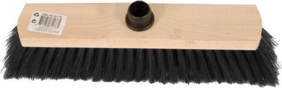 Non-branded Bezem-opzetstuk Zacht 28 Cm Hout Bruin/zwart van Non-branded