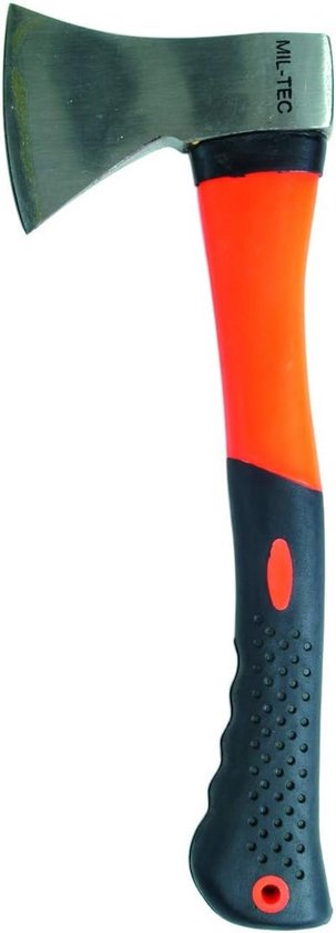 Noodbijl Oranje - Compacte Handbijl voor Diverse Klussen van Merkloos	