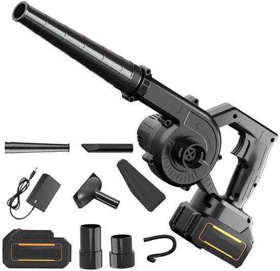 Norvia - Accu Bladblazer - Stofzuiger - Elektrisch Voor Huis En Tuin - Dierenharen - Reiniger - Tool Voor Makita - 18V Accu van Merkloos	