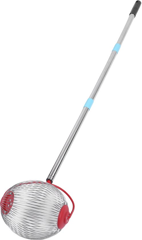 Notenraper - RVS - Eikelraper - Notenverzamelaar - 44.7 Inch 3 Delen van Merkloos	