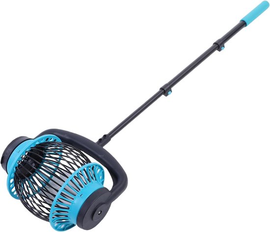 Notenverzamelaar Roller - Fruitplukker - Buiten Oogsten - Verstelbare Telescoopsteel - Tot 130 cm - Zwart