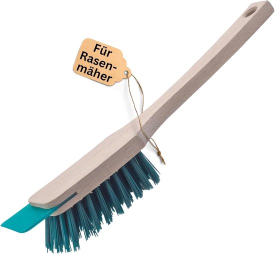 Novaliv borstel grasmaaierreiniger grasmaaierborstel met schraper 30cm grasmaaierborstel voor elektrische zitmaaiers & grasmaaiers evenals handborstels & heggenscharenreinigers geschikt van Novaliv