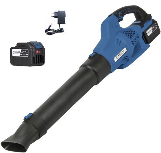 NovarGarden® Accu Bladblazer NG2 - Electrisch - Bladblazers - 200km/h - Met 1x Accu (4.0Ah) en Oplader van NovarGarden®