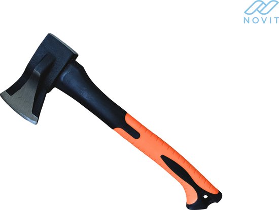 Novit kloofbijl 1kg - Bijl met fiber handvat - handbijl - hakbijl van Novit