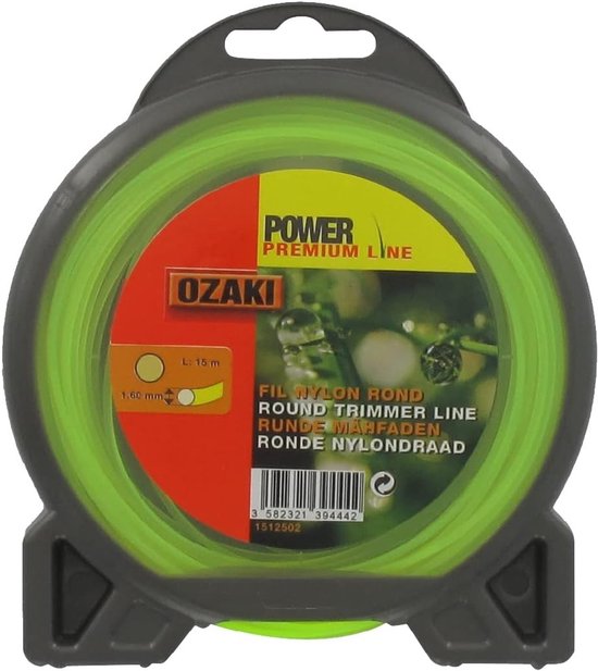 Nylon Draad - Trimmerdraad Grasmaaier - Onkruid Verwijderen - Duurzaam & Flexibel - 1.6 mm Rond