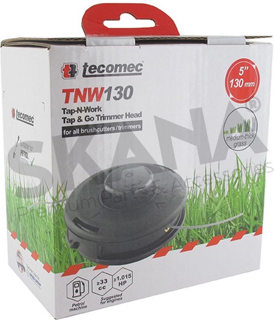 Nylondraadkop TAP-N-GO TECOMEC diameter: 130 mm van TECOMEC