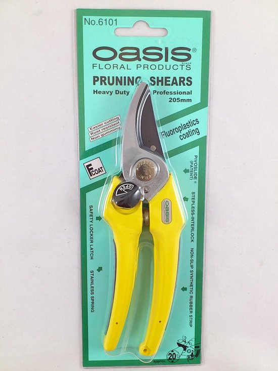 Oasis - Snoeischaar - Heavy duty - Professional - 20.5cm van Merkloos	