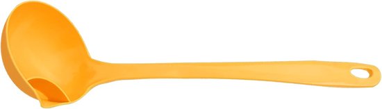 Oil Separating Soup Plastic Ladle, Gravy Food Grease Separator Skimmer Spoon Grease Strainer Separator Hot Pot Oil Filter Spoon for Home Kitchen 30.5x 9.3cm van DOFE