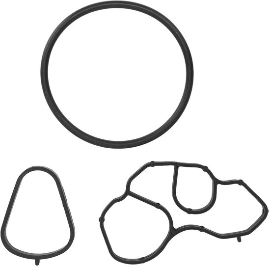 Oliefilter Behuizing Seal Kit - Oliefilter Behuizing Pakkingen - Rubber Olie Koeler Seal Vervanging voor 11428643758 van Merkloos	