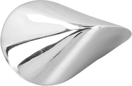 Oloid Desk Toy - Rvs - Geometrie - Hypnotische Rolbeweging - Elegante Uiterlijk - Stressverlichting - Draagbare Afmeting voor Kantoor en Thuis van Merkloos	