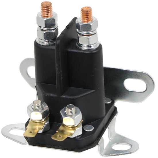 Omgoods - 4-Pin Startrelais voor Grasmaaier en Tractor