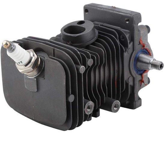 OmGoods - Dailygoody - Motor Motor Cylinder Piston - Chainsaw Onderdeel - Hoogwaardige Kwaliteit - 38mm - Inclusief Crankshaft en Accessoires - Geschikt v...