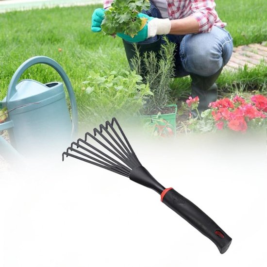 Omgoods - Kleine Tuinhark met Ergonomische Grip
